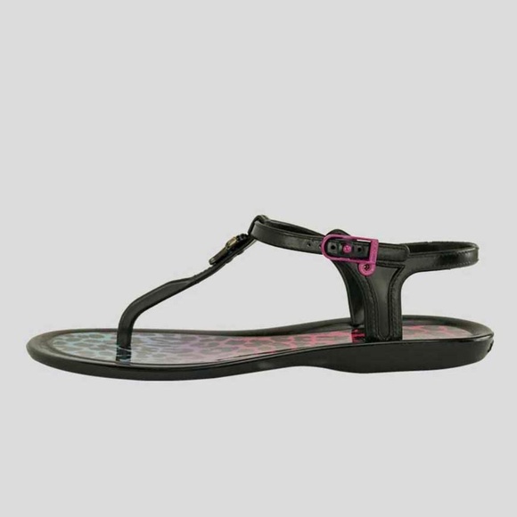 Jimmy Choo Shoes - Jimmy Choo Rob Pruitt Leopard Print Jelly Sandal